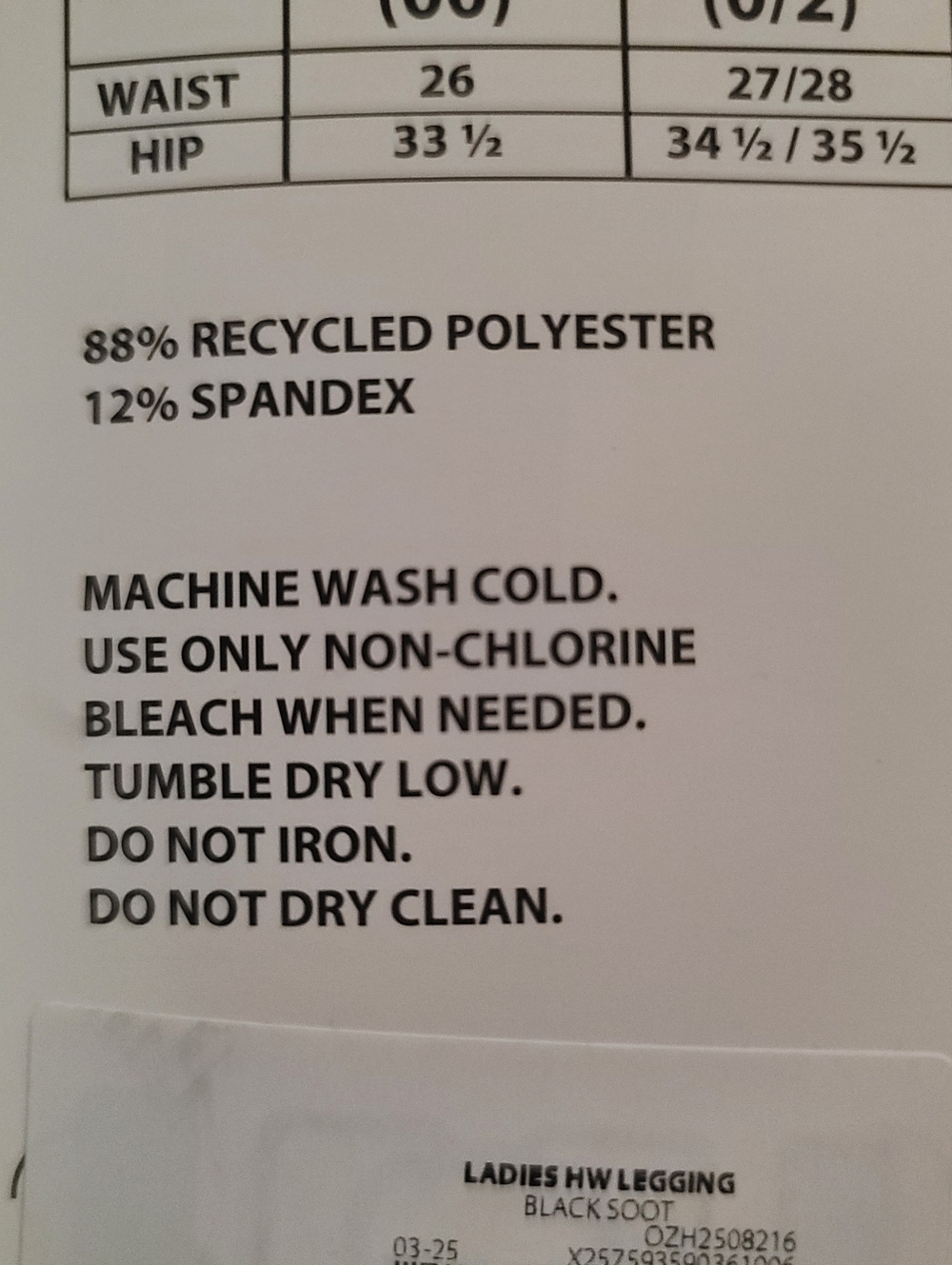 Ozark Trail Women's Warm Thermal Base Layer Bottom, XXL (D1-X) - Picture 7 of 8